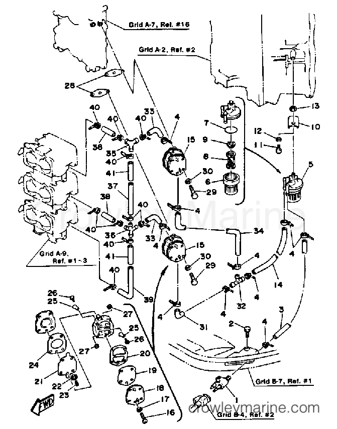 Yamaha Motors PROV150LH - FUEL SYSTEM 1