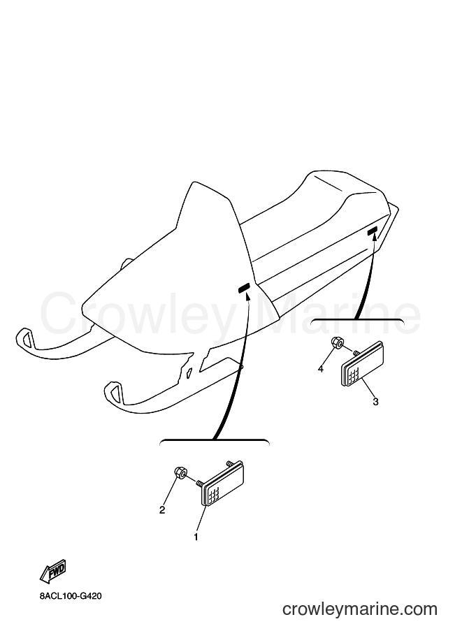 Yamaha Motors VK540E (8ACL) [010] - ELECTRICAL 2