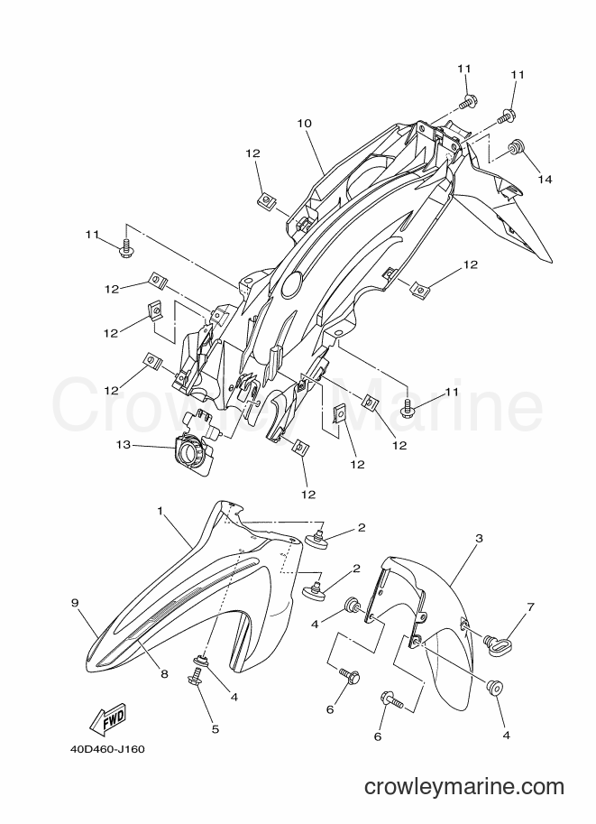 2011 Scooter TK115C - TK115C (40D1) [010] - FENDER