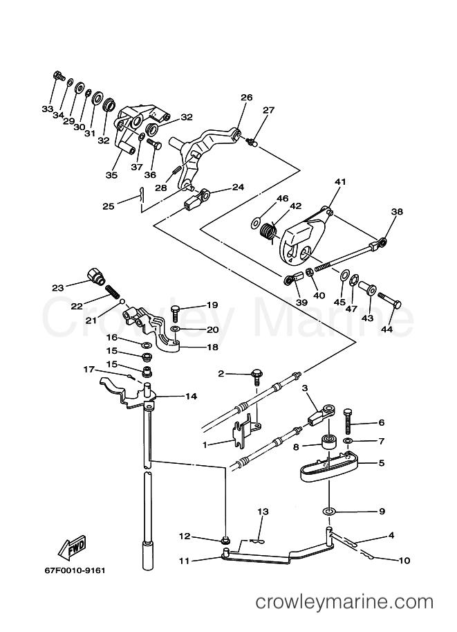 Yamaha Motors F80A (67G) [999] - CONTROLLER 1