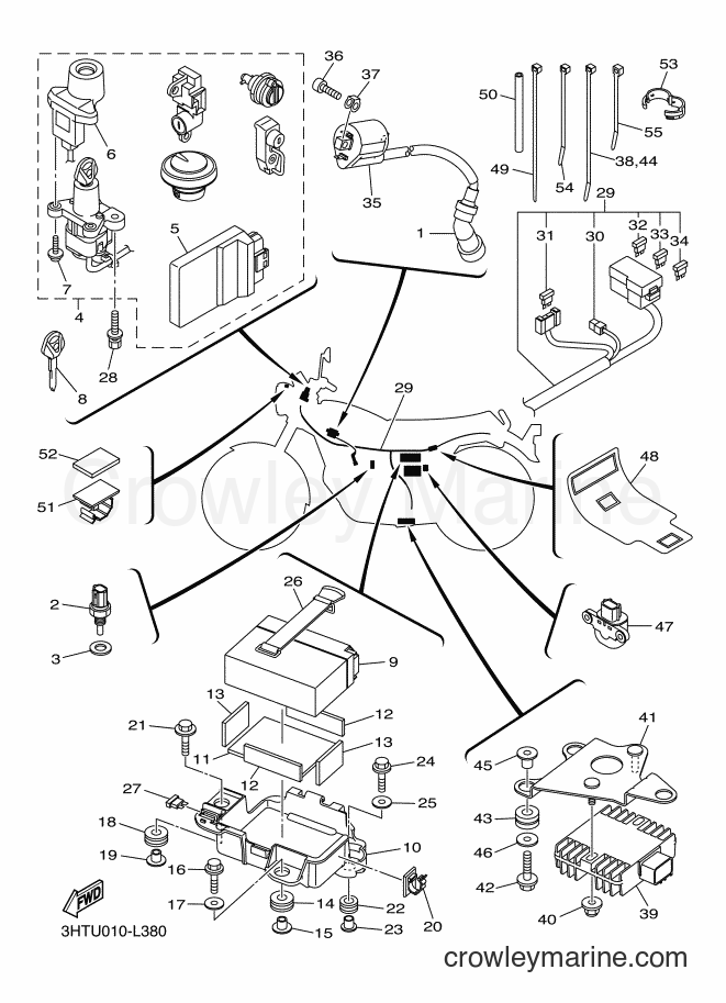 2012 Street Bike SR400 - SR400 (3HTU) [010] - ELECTRICAL 1