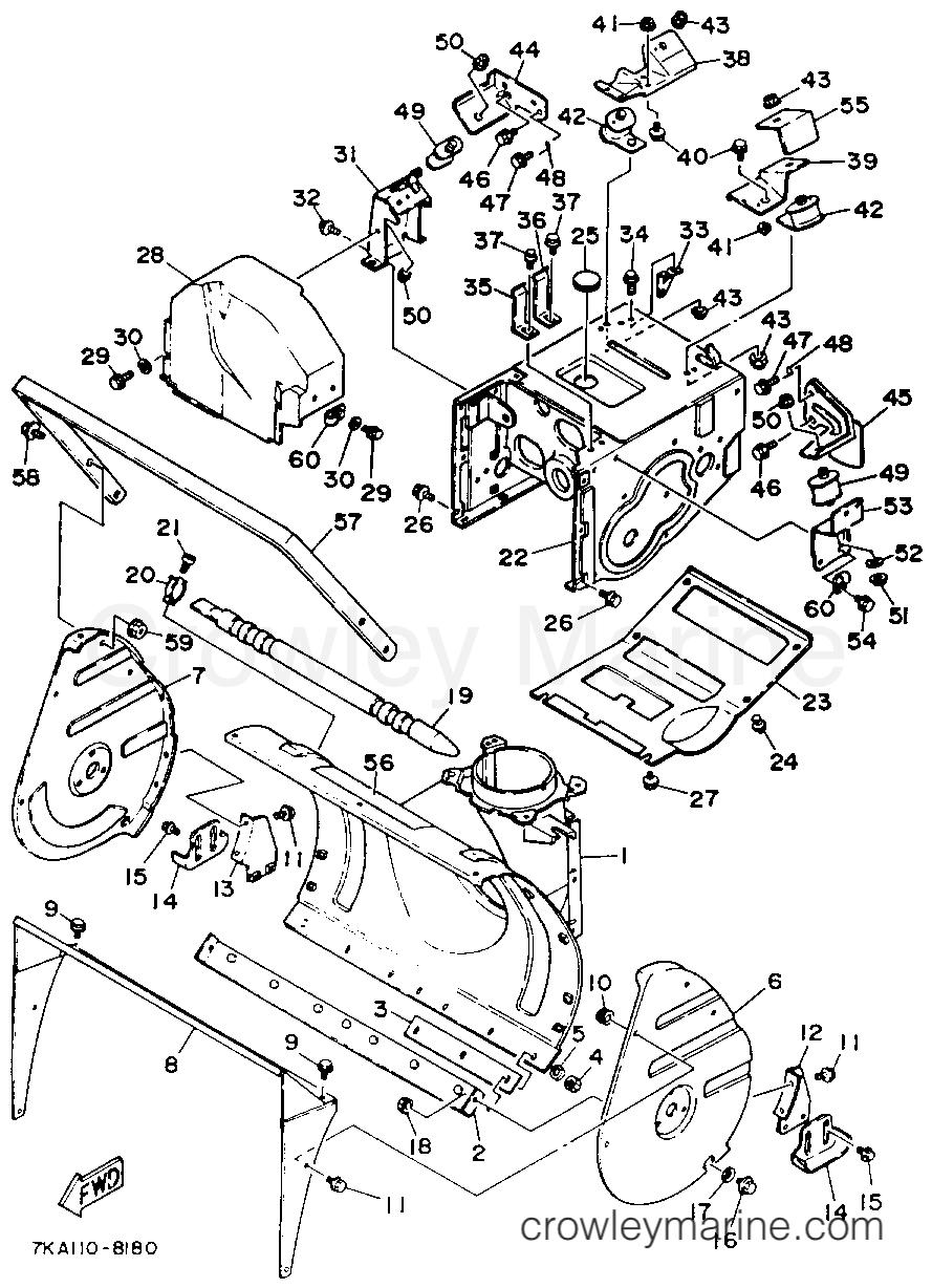 Yamaha Motors YS624TM - BODY