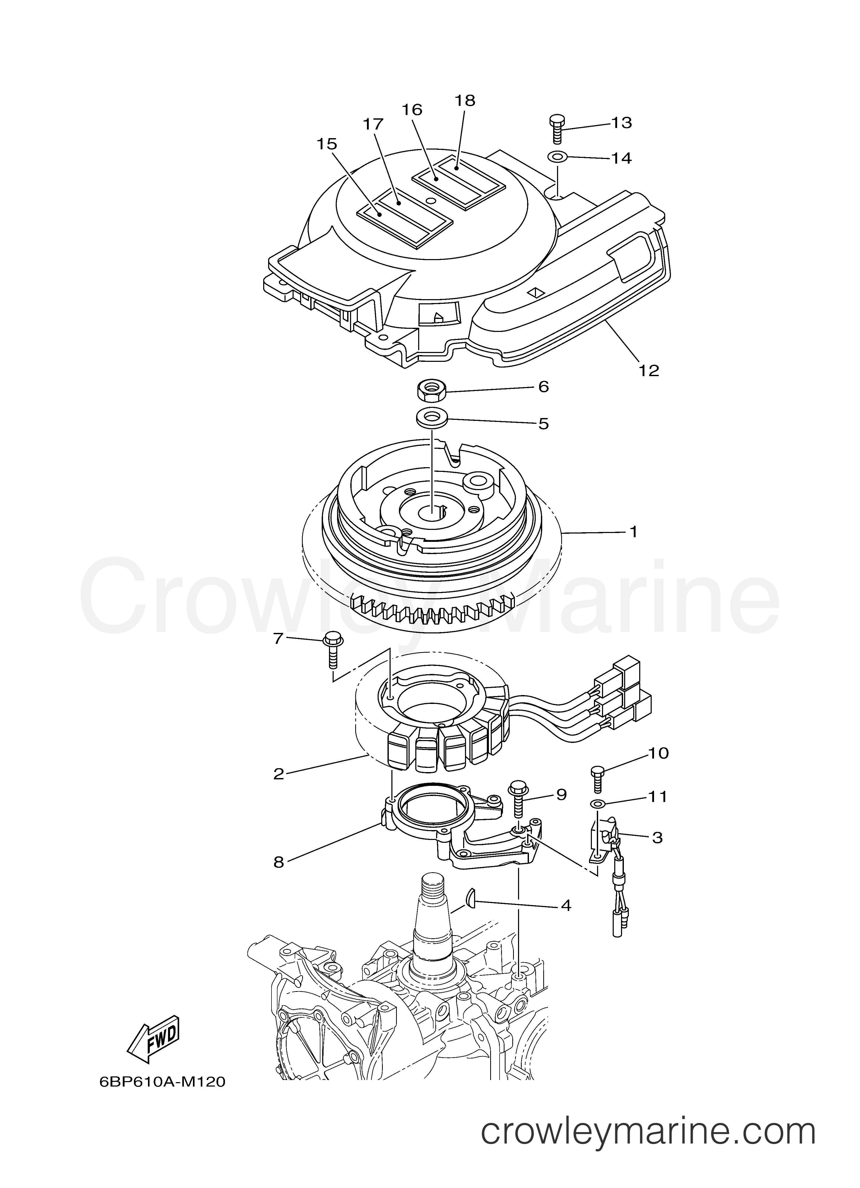 Yamaha Motors F25LMHB - GENERATOR