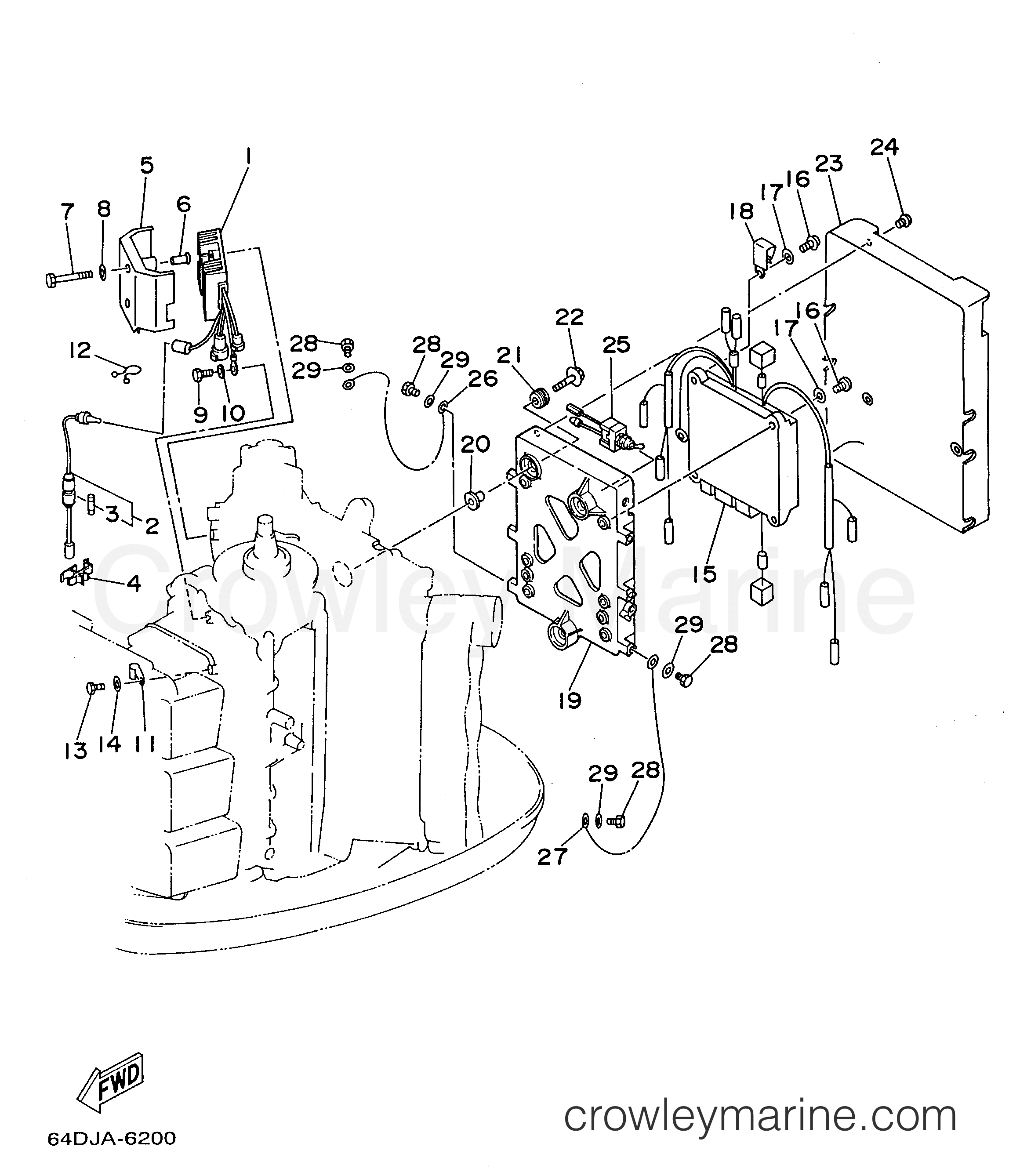 Yamaha Motors P150TLRX - ELECTRICAL 1