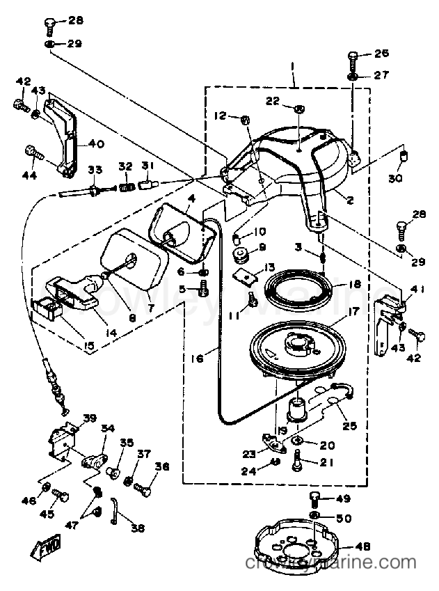 Yamaha Motors 30MLHQ - MANUAL STARTER