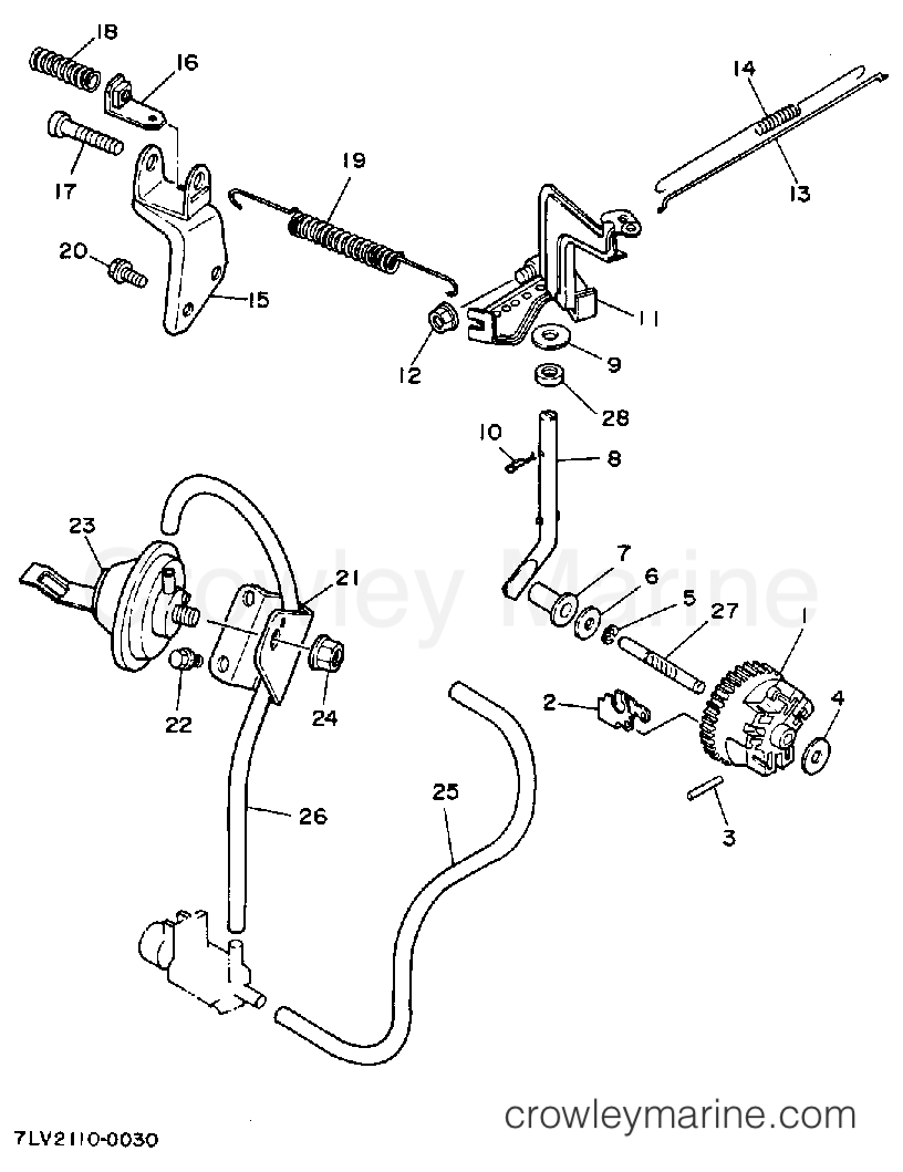 Yamaha Motors EF5000EA - GOVERNOR EF5000EA