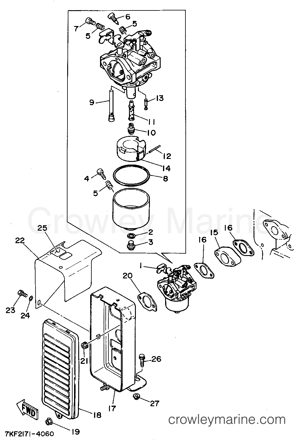 Yamaha Motors YS828TEC - INTAKE
