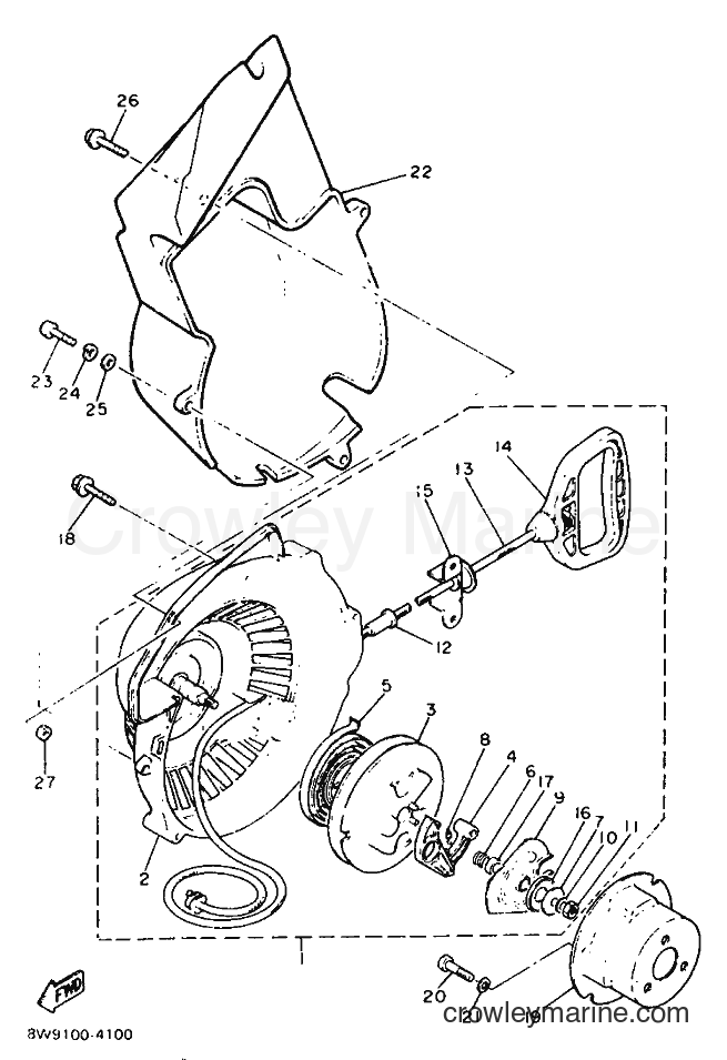 Yamaha Motors ET340TK (81M) [999] - STARTER