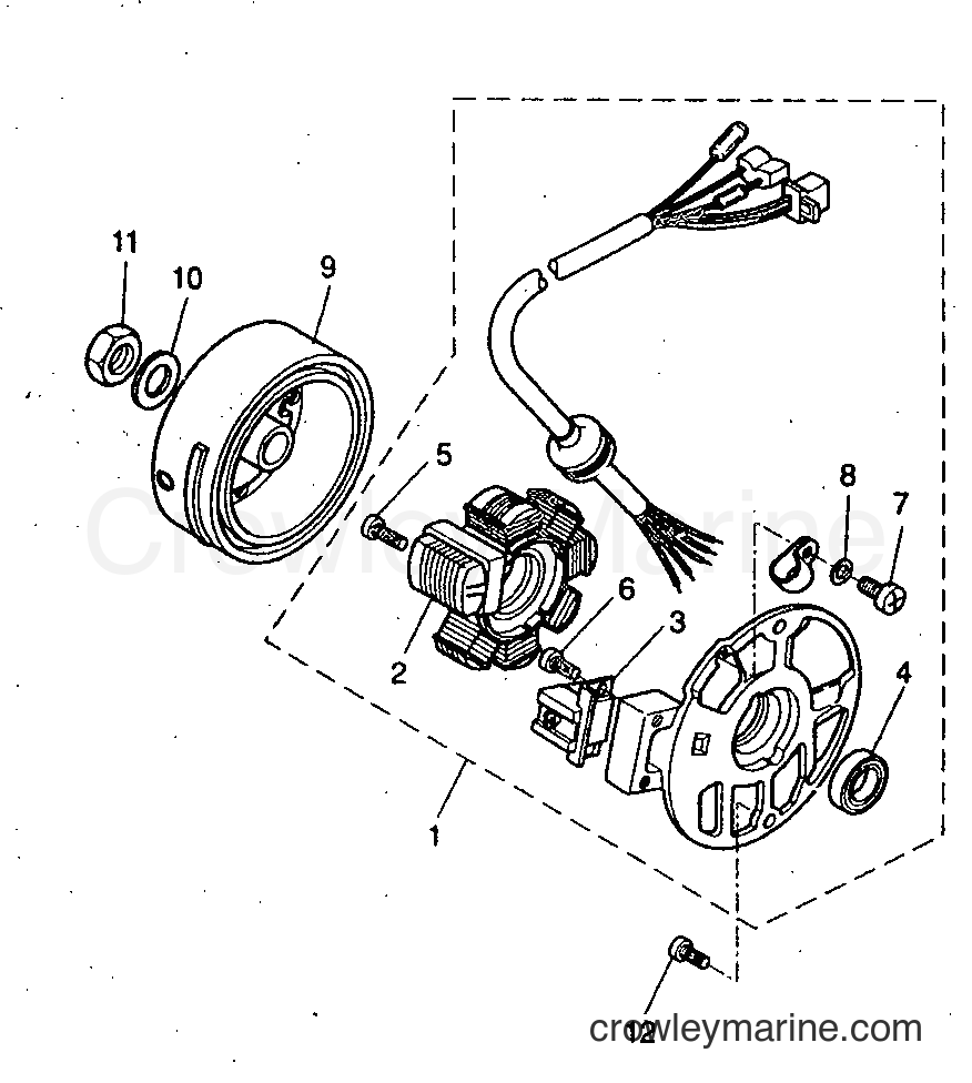 1999 Scooter YH50 - YH50 (5FV1) [020] - GENERATOR