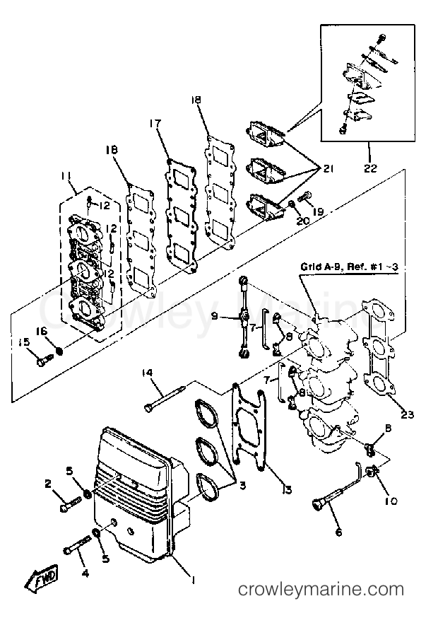 Yamaha Motors 50ETSN - INTAKE