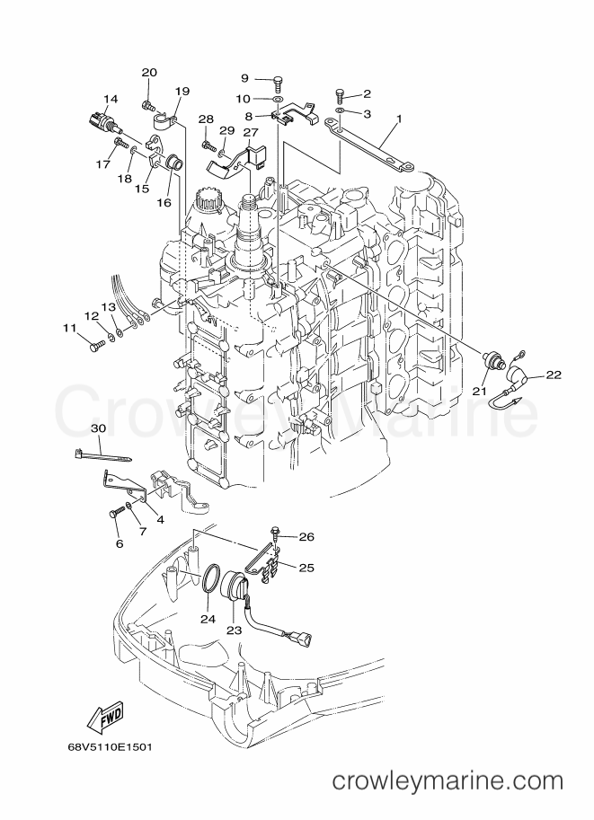 Yamaha Motors LF115TXRF (68W6) [060] - ELECTRICAL 3