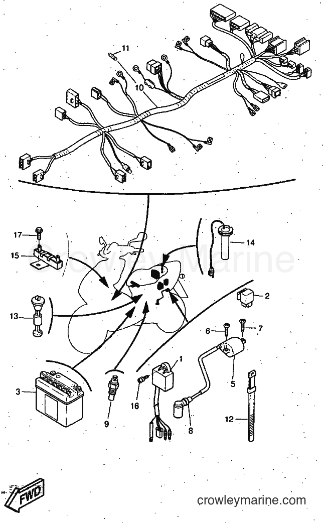 1997 Scooter YQ50 - YQ50 (5CN1) [999] - ELECTRICAL 2