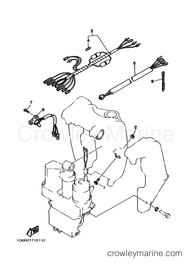 Yamaha Motors 150CETO (6R2) [030] - BRACKET 2