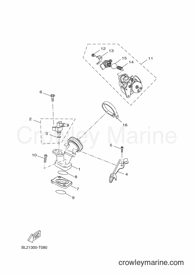 2018 Scooter YP125RA - YP125RA (BL21) [010] - INTAKE