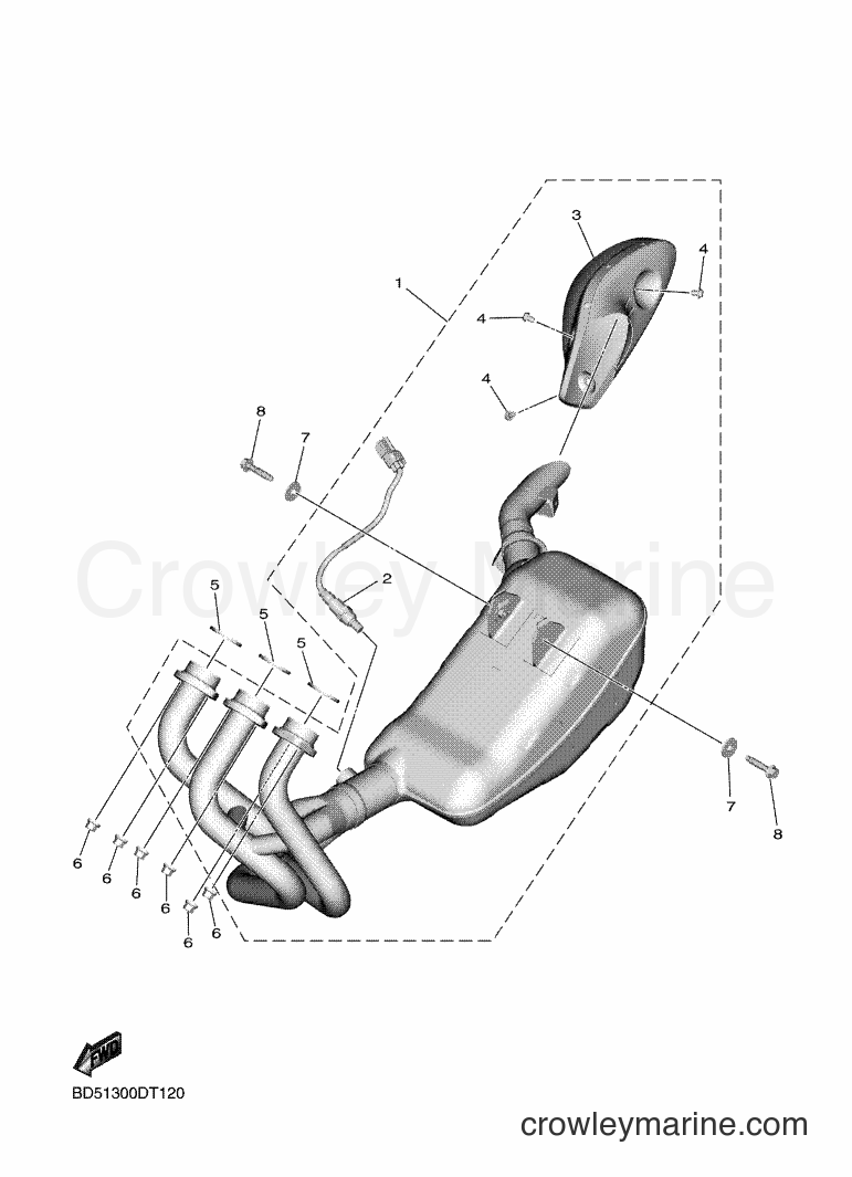 2018 Maxi-Scooter MXT850 - MXT850 (BD51) [060] - EXHAUST