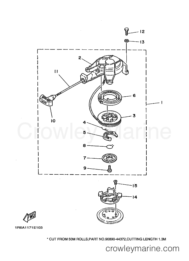 Yamaha Motors 2B (6A1) [030] - STARTER