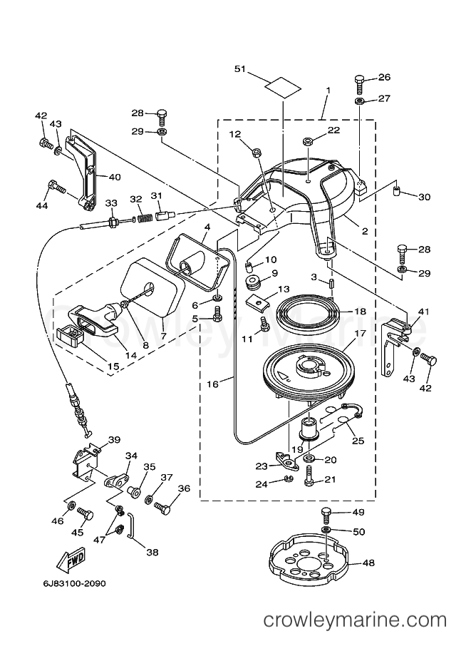 Yamaha Motors 30MSHA (6J84) [100] - STARTER