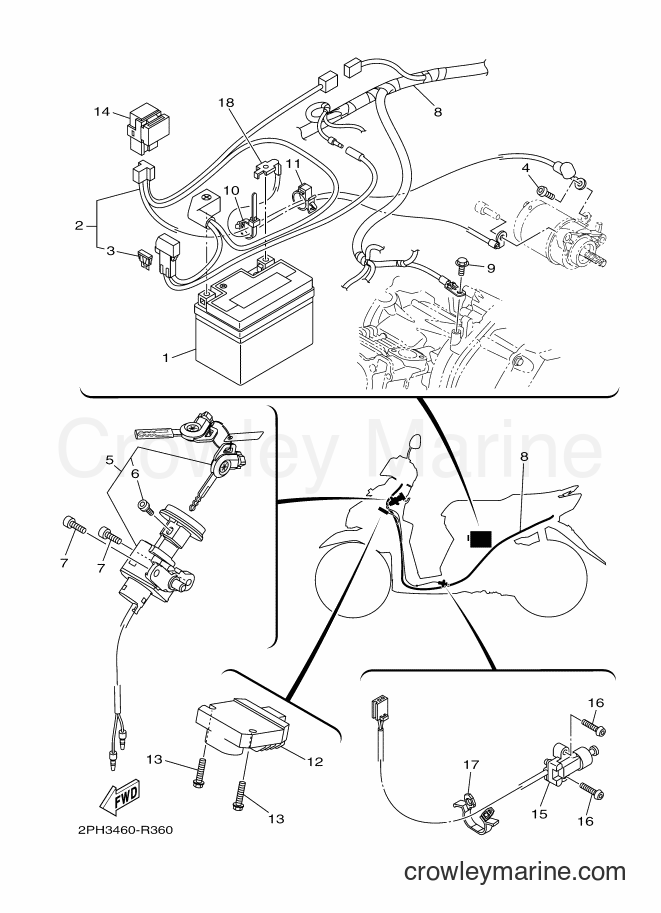 Yamaha Motors LNS125 (2PH7) [010] - ELECTRICAL 1