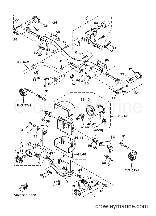 2006 ATV YFM350 - YFM350 (5YTE) [010] - HEADLIGHT&FLASHER(N0A4)