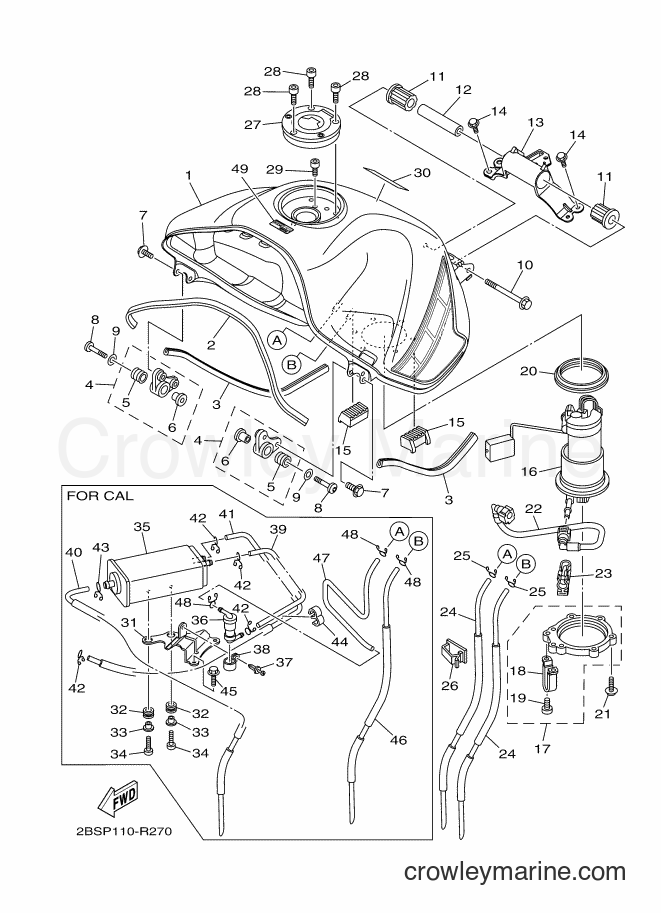 2016 Dirt Bike XT1200Z - XT1200Z (2BSR) [010] - FUEL