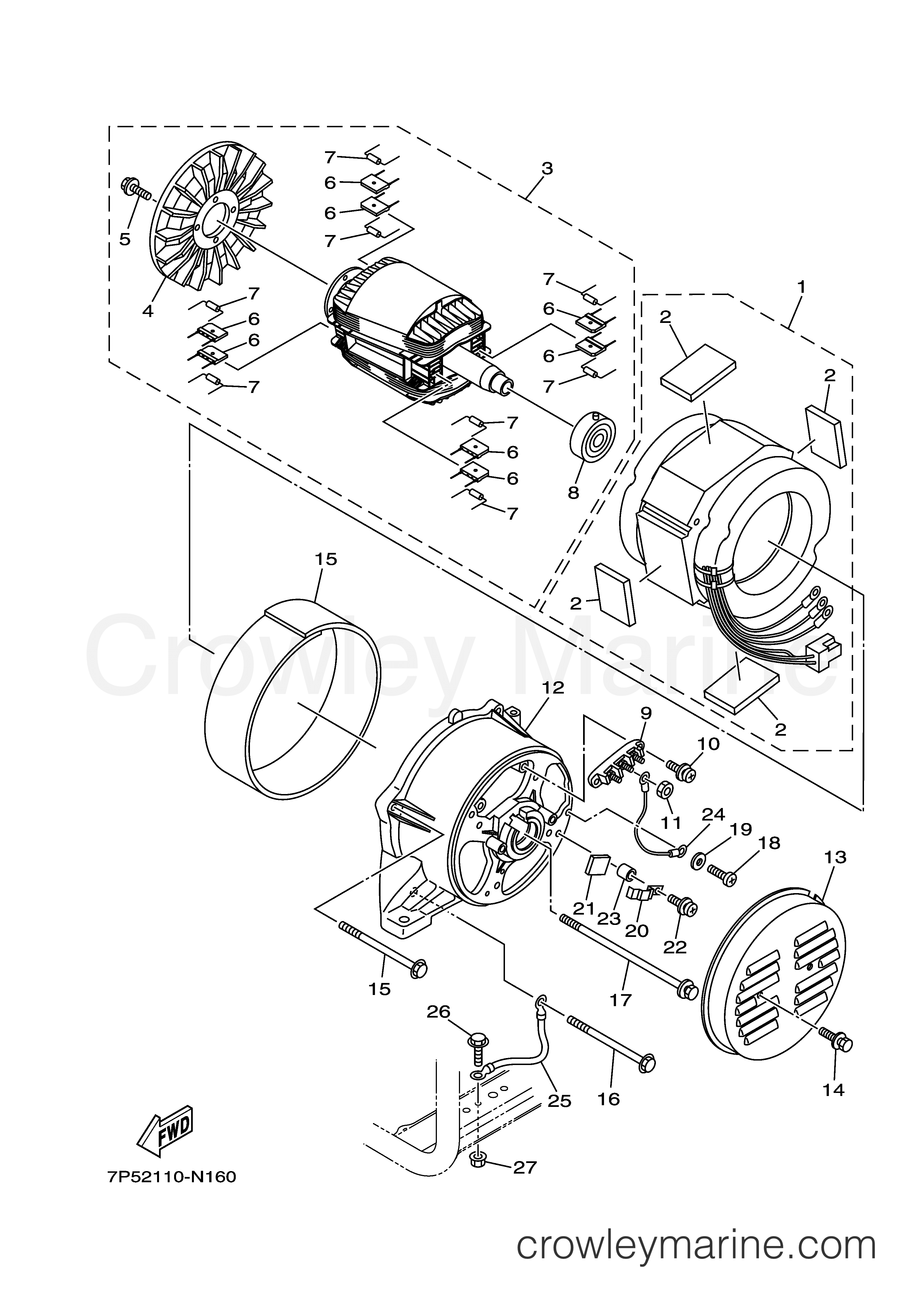 2014 Generator 55 - EF55D - GENERATOR