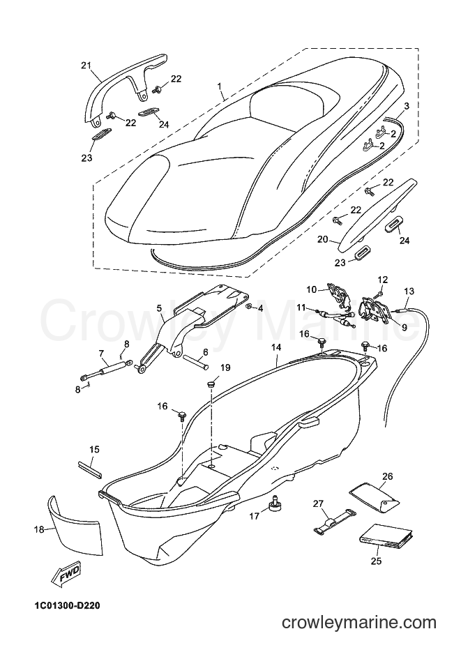 2007 Scooter YP125R - YP125R (1B93) [060] - SEAT