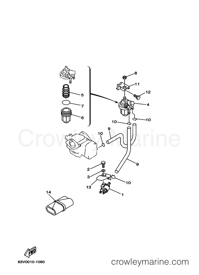 Yamaha Motors E15CMHS (65F2) [040] - FUEL