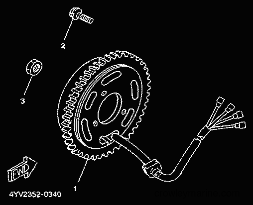 2000 Scooter TZR50 - TZR50 (4YV2) [000] - GENERADOR