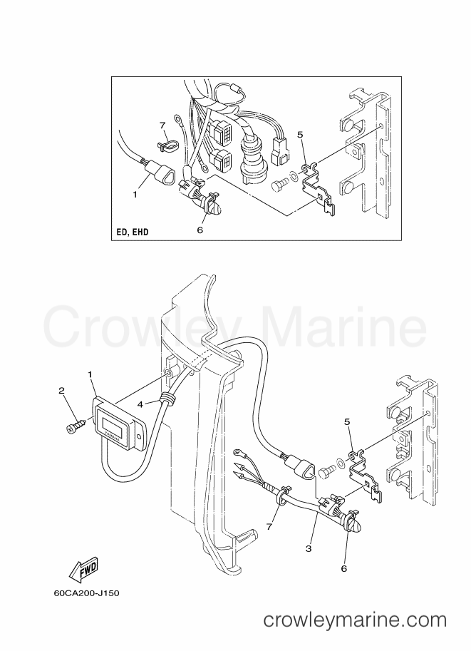 Yamaha Motors F100BETX (60CA) [100] - ELECTRICAL 5