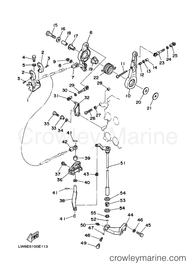Yamaha Motors 115B (6E5) [080] - CONTROL