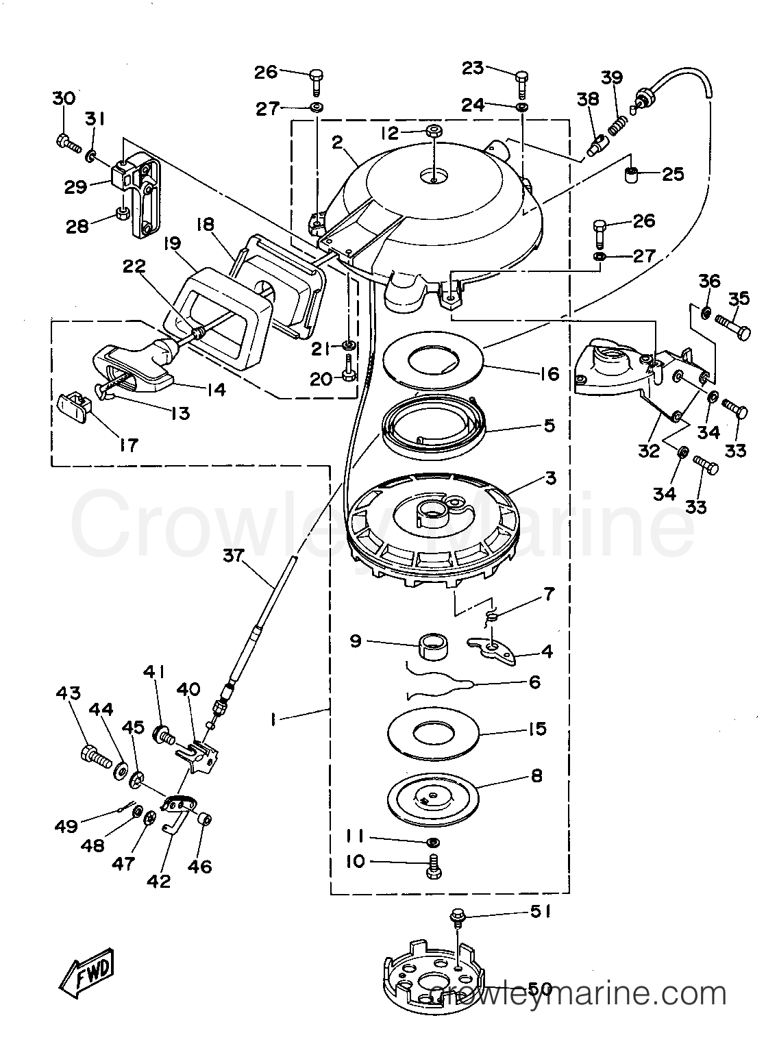 Yamaha Motors C30ELRT - STARTER