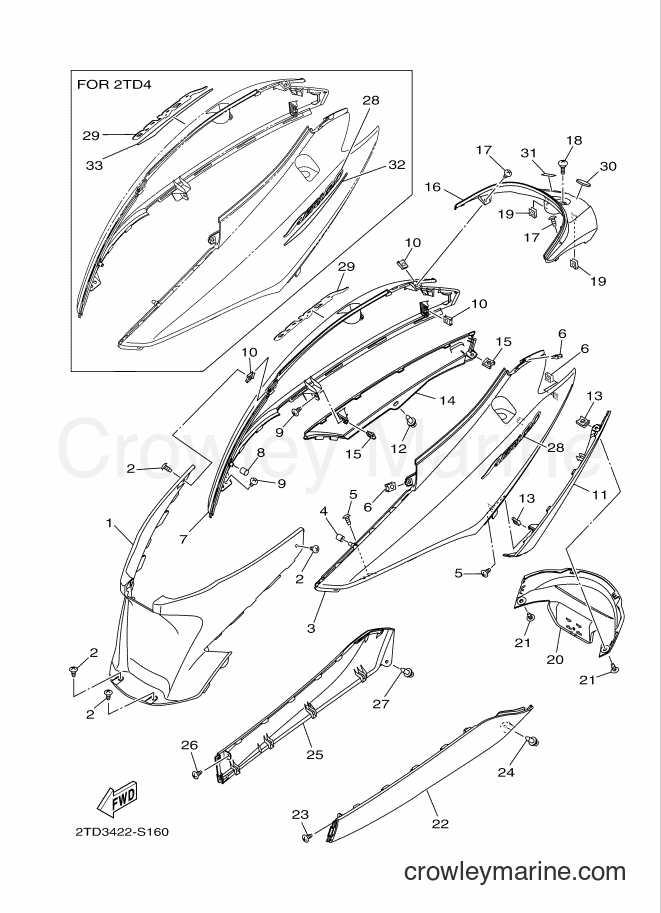 2017 Street Bike LTS125 - LTS125 (2TD3) [010] - SIDE COVER