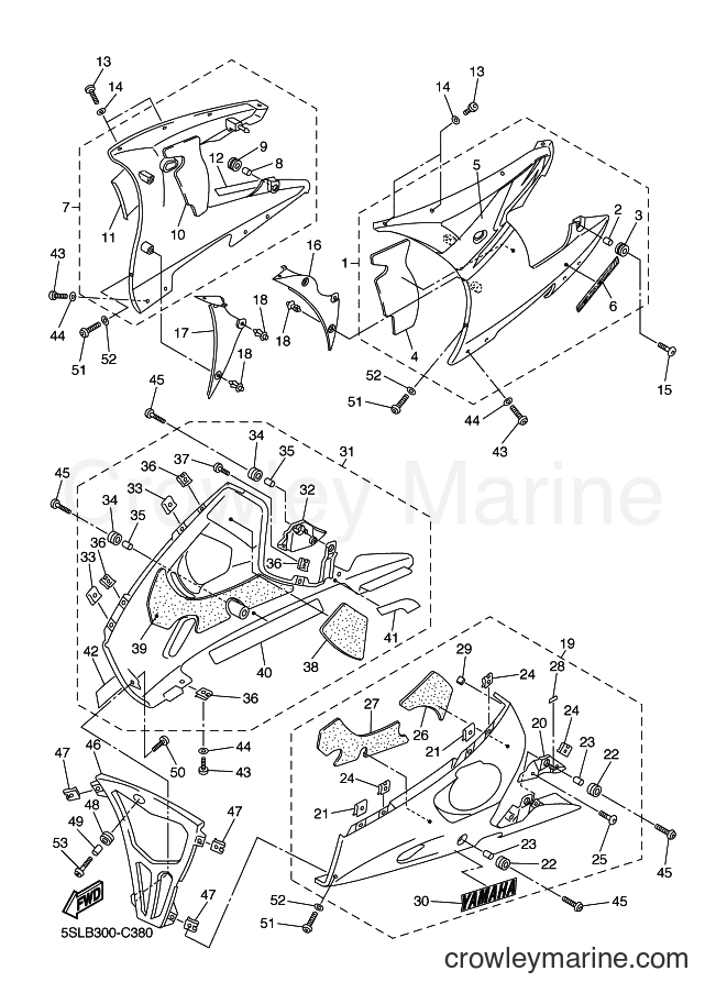 Yamaha Motors YZF-R6 (5SLB) [090] - COWLING 2
