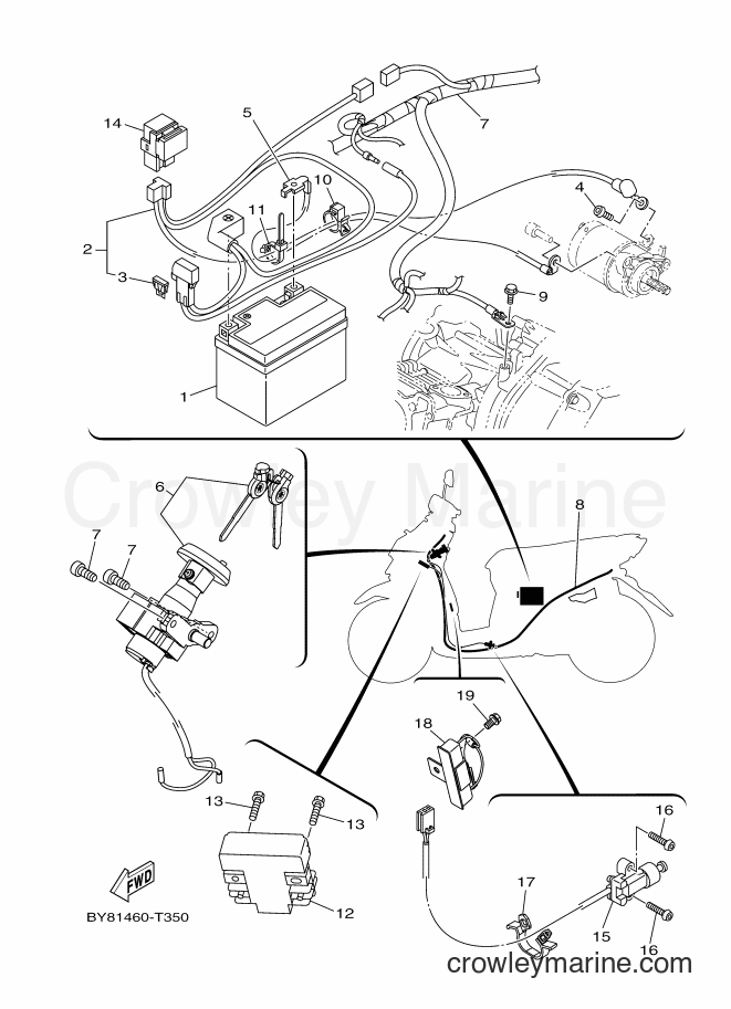 2018 Scooter LNX125-R - LNX125-R (BY82) [010] - ELECTRICAL 1