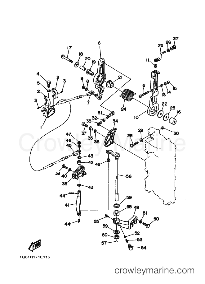 Yamaha Motors 200CETO (61H) [020] - CONTROL