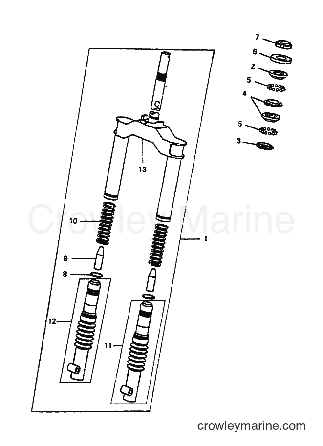 Yamaha Motors CW50 (4FG2) [010] - STEERING