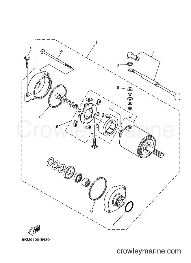 2004 ATV YFM660FWA - YFM660FWA (5KMH) [020] - STARTING MOTOR
