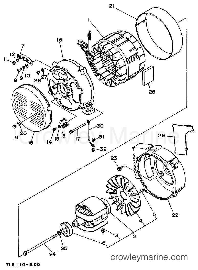 Yamaha Motors EF3800DV - GENERATOR