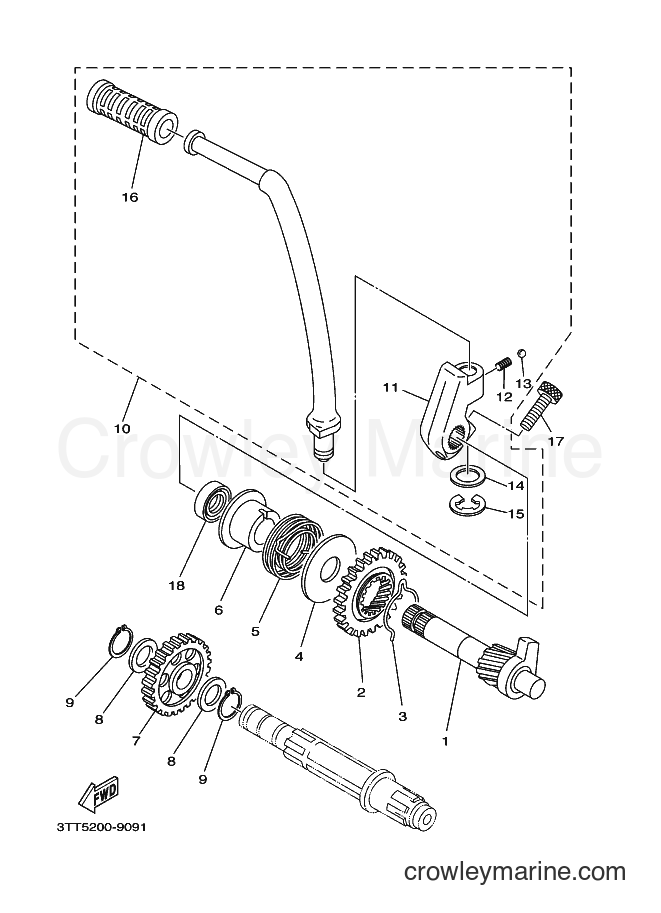 2005 Dirt Bike DT175 - DT175 (3TSH) [010] - STARTER