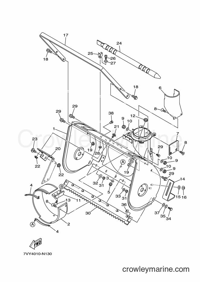 Yamaha Motors YS1070J (7VY4) [010] - AUGA CASE
