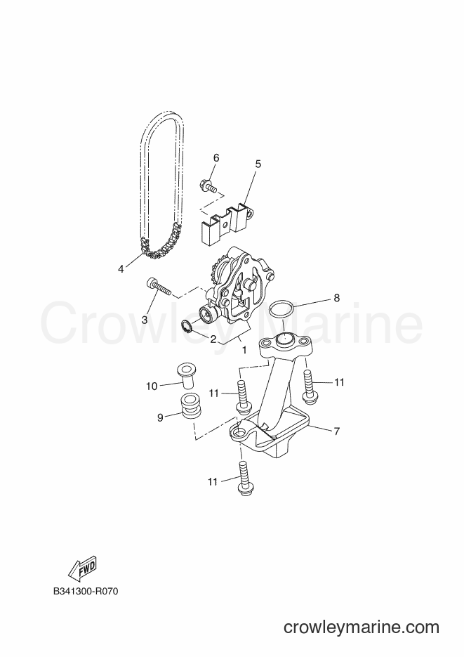 2016 Sport Bike XSR700 - XSR700 (B341) [010] - OIL PUMP