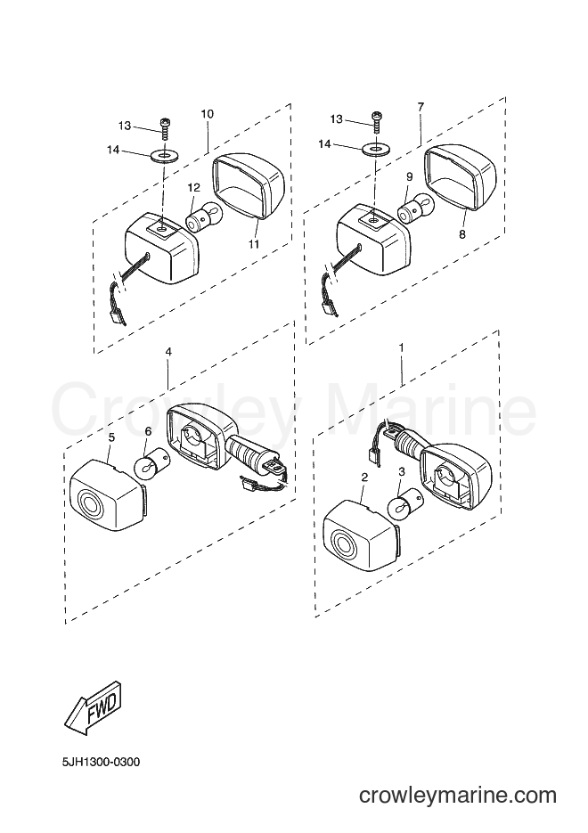 Yamaha Motors EW50 (5WK1) [050] - FLASHER LIGHT