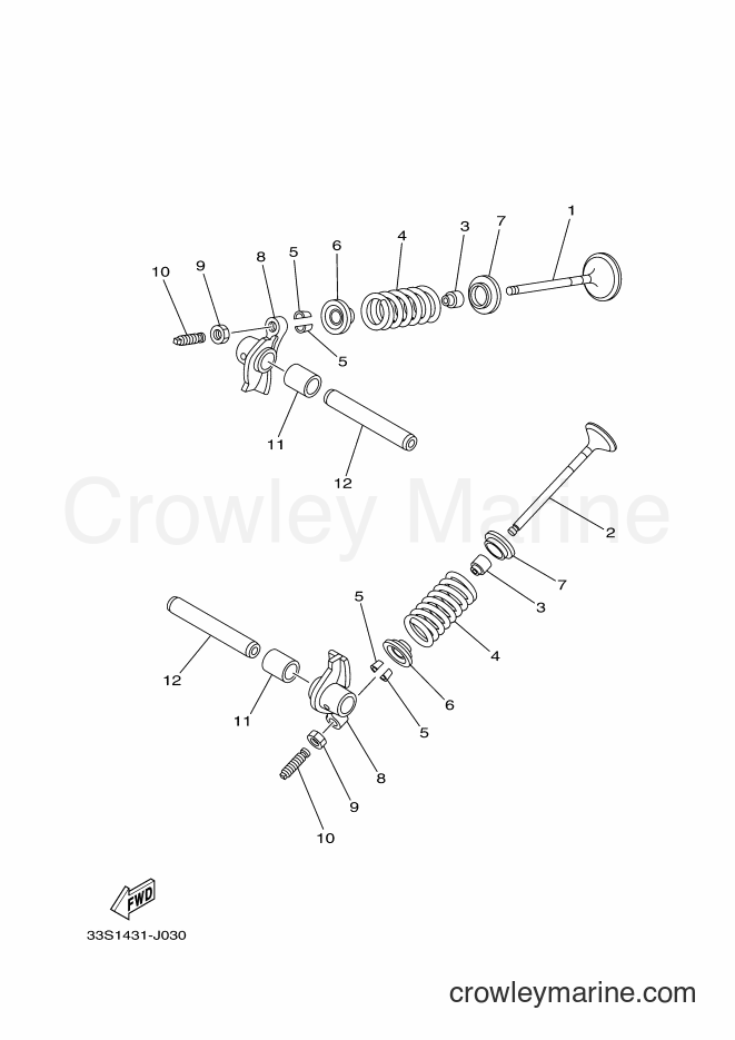 Yamaha Motors AL125C (44S2) [010] - VALVE
