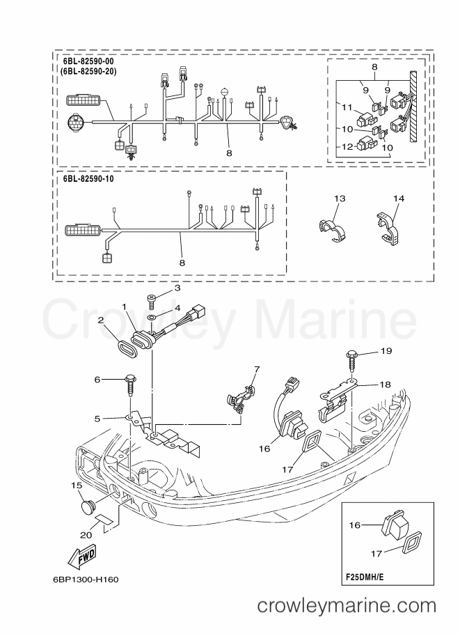 Yamaha Motors F25DMH (6BP5) [140] - ELECTRICAL 5