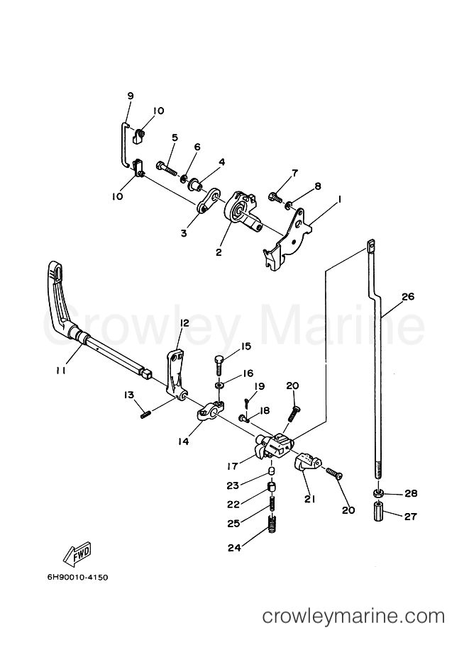 Yamaha Motors E40JWL (6J4E) [210] - CONTROL 1