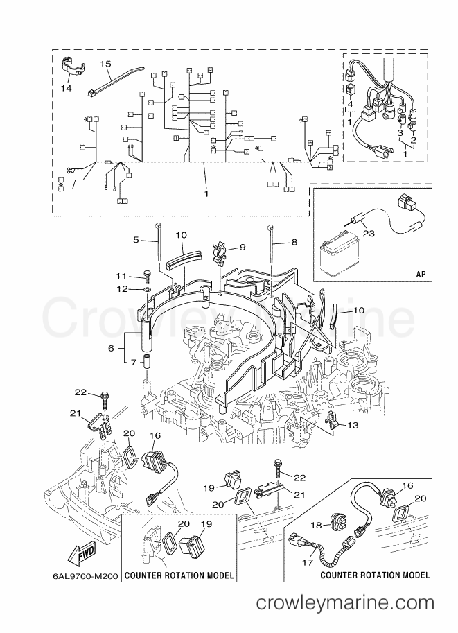 Yamaha Motors F250GETU (6DX5) [040] - ELECTRICAL 3