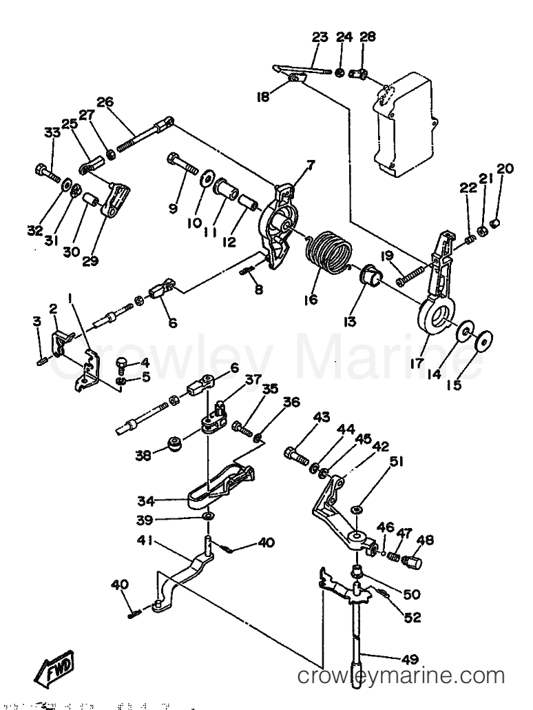 Yamaha Motors 80A (6H0) [999] - CONTROL