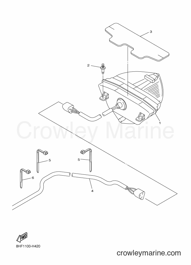 2009 Snowmobile RS10SUV - RS10SUV (8HP2) [010] - TAILLIGHT