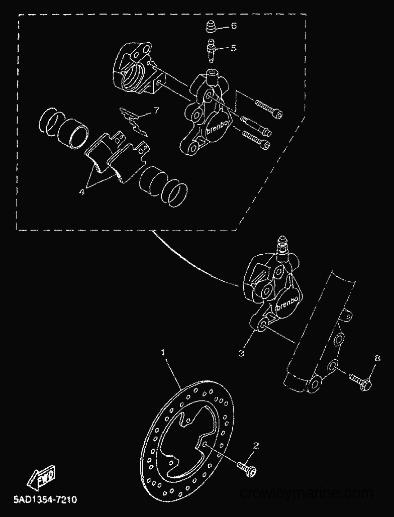 Yamaha Motors YN50 (5BV5) [010] - FRONT BRAKE