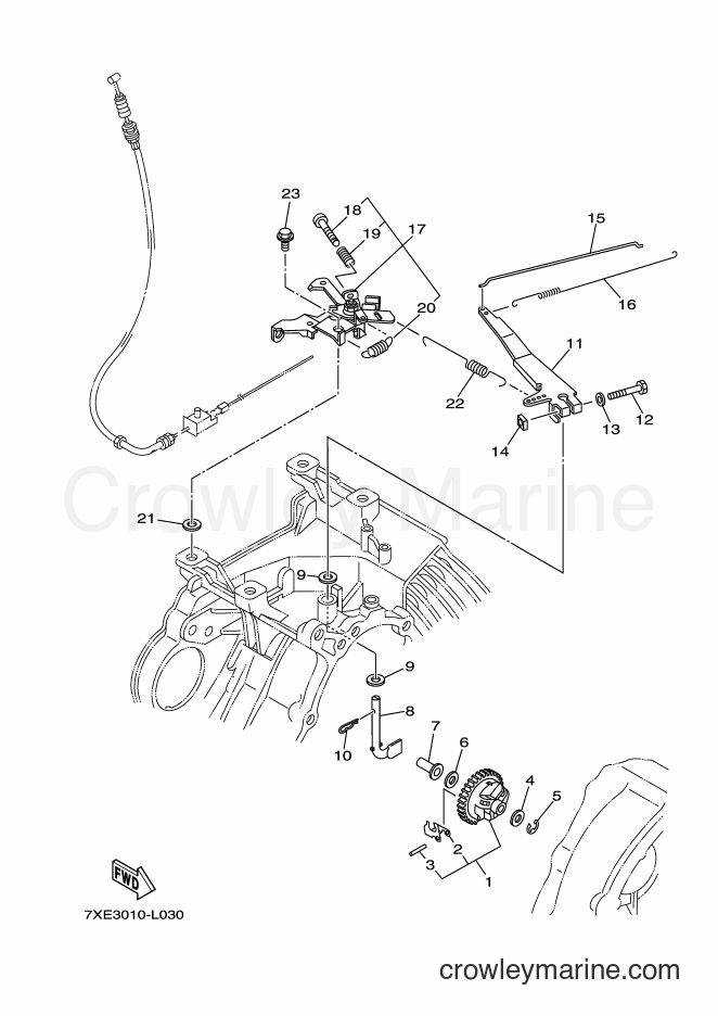 2012 Snowblower YS1070 - YS1070 (7XE3) [010] - GOVERNOR